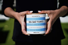 Load image into Gallery viewer, Sea Salt Flakes Stoneware Jar 250g
