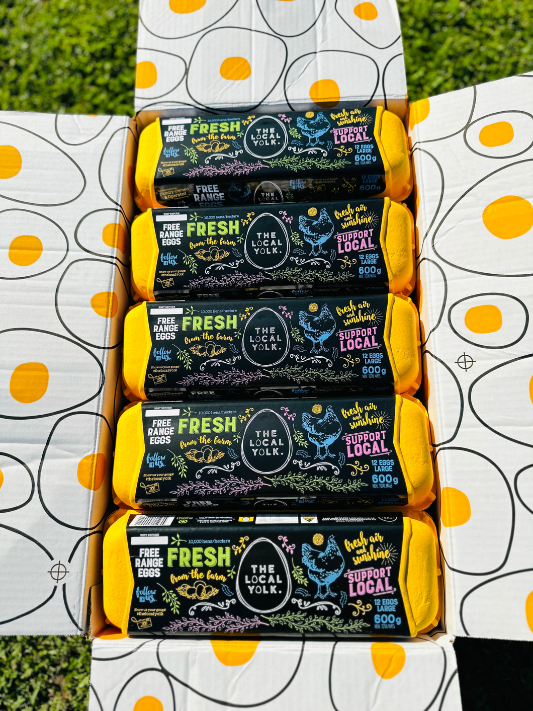 600g Dozens - The Local Yolk